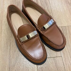 Dear Frances Luca Leather Loafers - 37